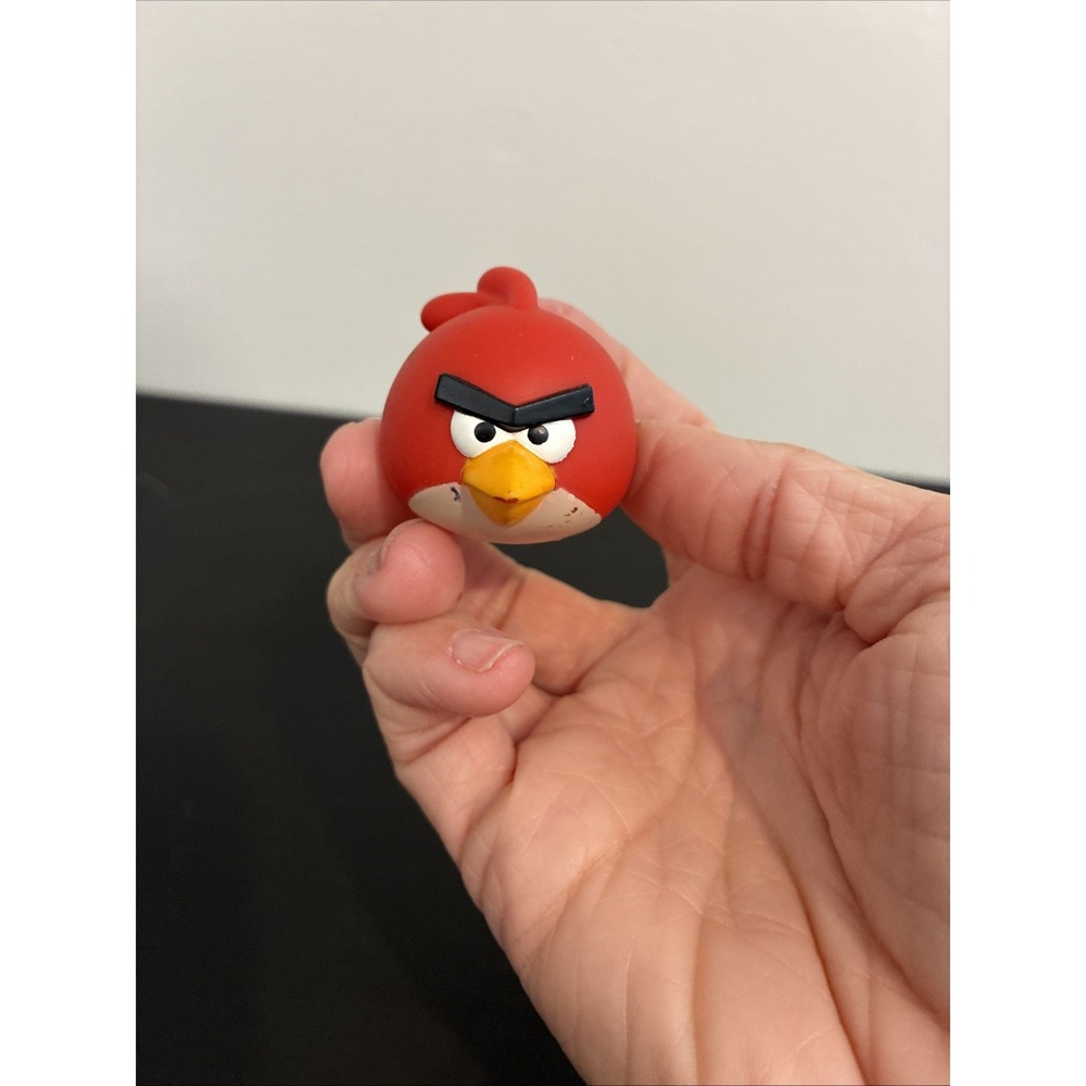 Angry Birds Red Bird Figure USED Replacement Part | Mattel Games
